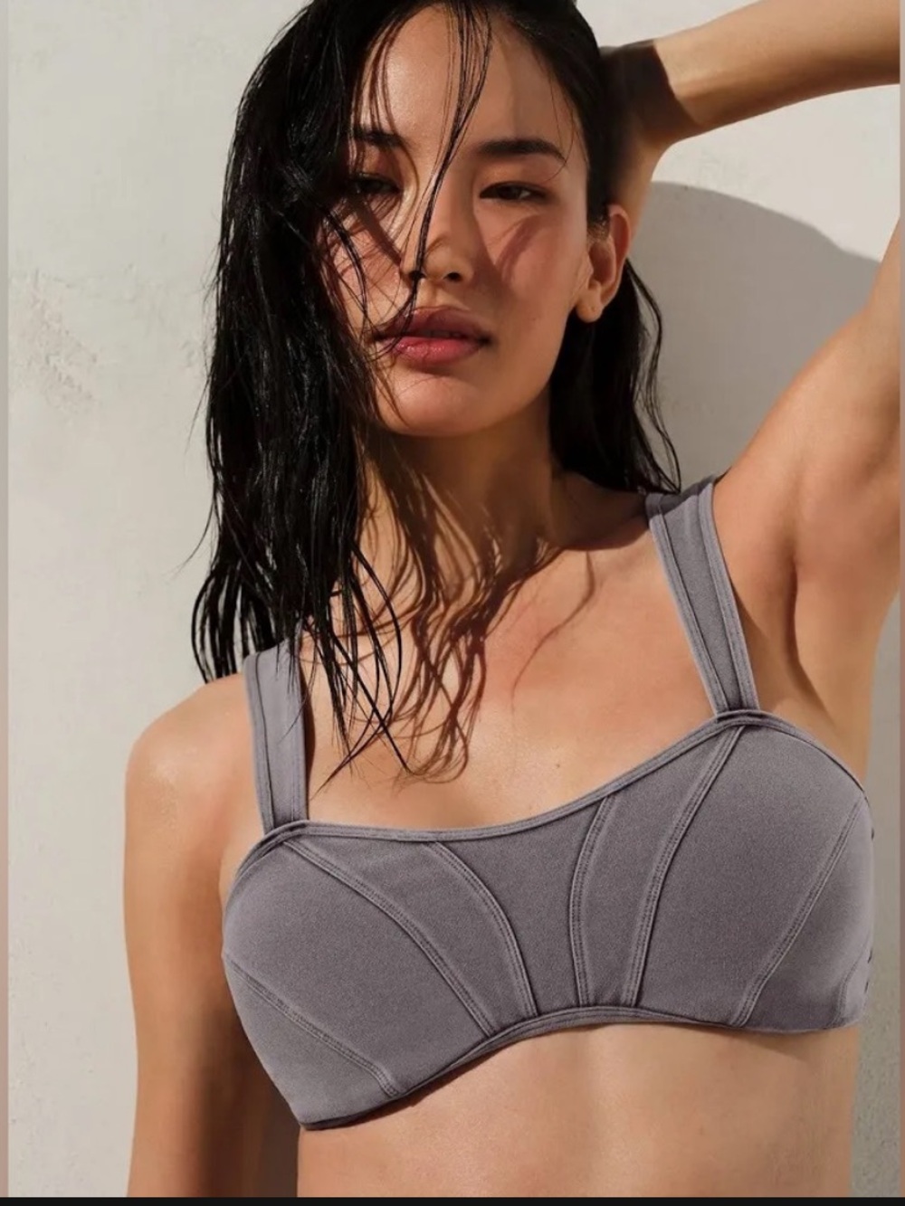 Alo yoga Washed Alosoft Sunray Bra size small